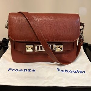 Proenza Schouler PS11 mini classic saddle bag